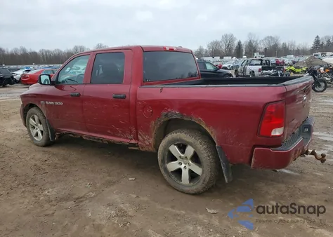2012 Dodge Ram 1500 St from USA, damaged, VIN 1C6RD7KT2CS284002